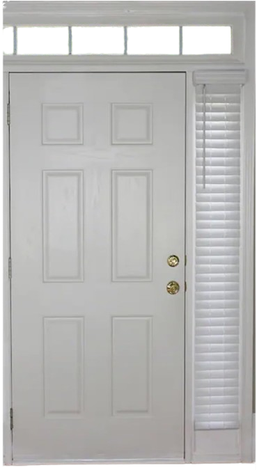 Trim at Home 2-in Cordless White Faux Wood